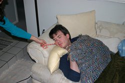 Amy making sure there is no rest for the wicked